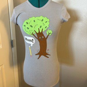 Grey Streetwear Society Short-sleeved T-Shirt - Mom?